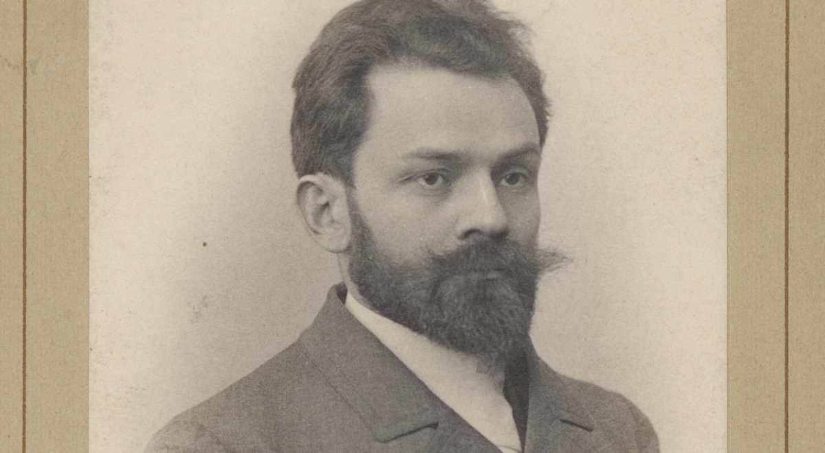 Zakład fotograficzny Atelier Ganz - fotograf, Stefan Żeromski, polski pisarz, portret, Muzeum Narodowe w Krakowie